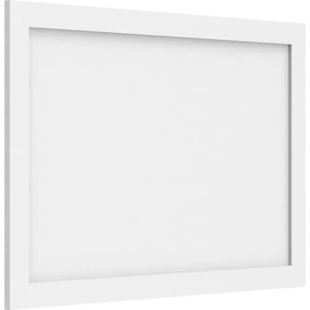 Ekena Millwork Cornell Flat Panel Decorative Wall Panel, 36"W x 24"H x 5/8"P WALP36X24X062CNL